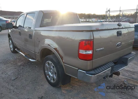 2004 Ford F-150 из США, поврежденный, VIN 1FTPW14504KD59559